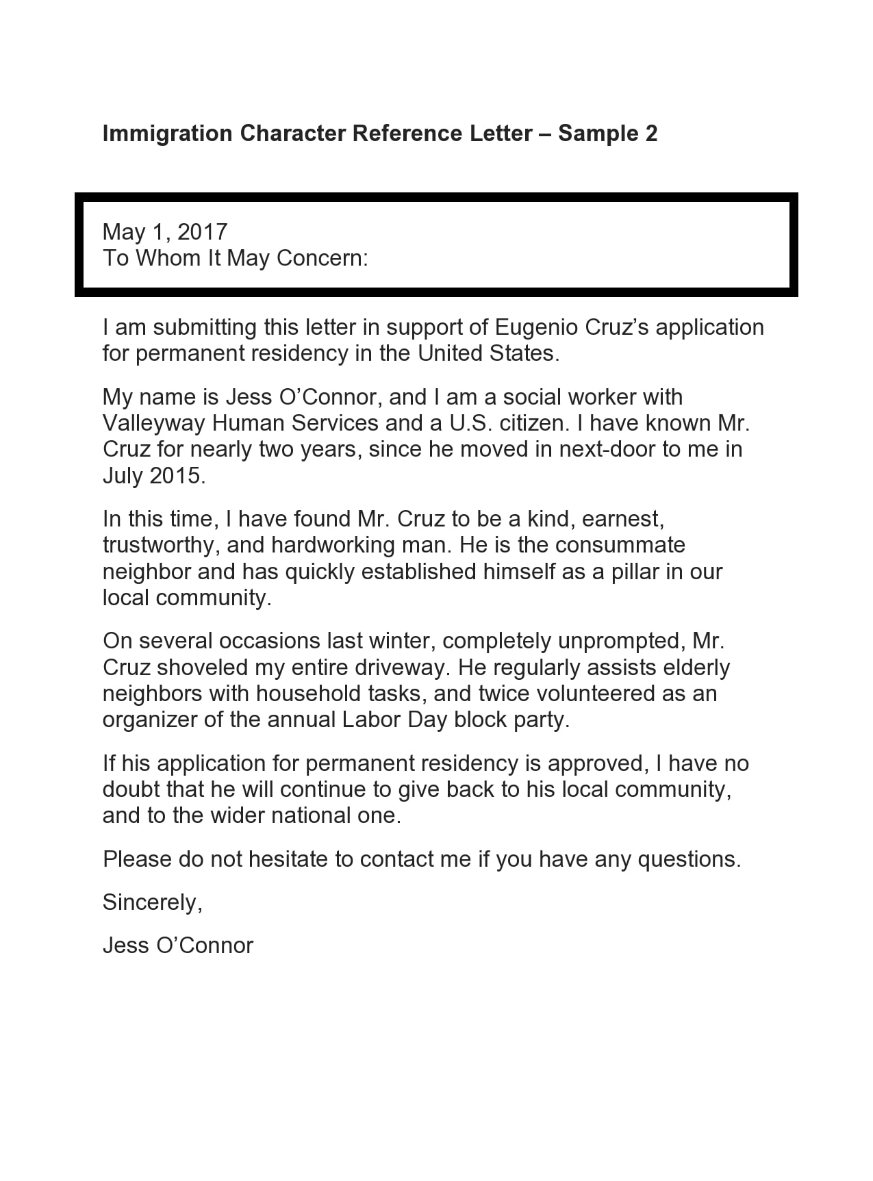 Reference Letters for Immigration: A Complete Guide to Supporting Someone's Application