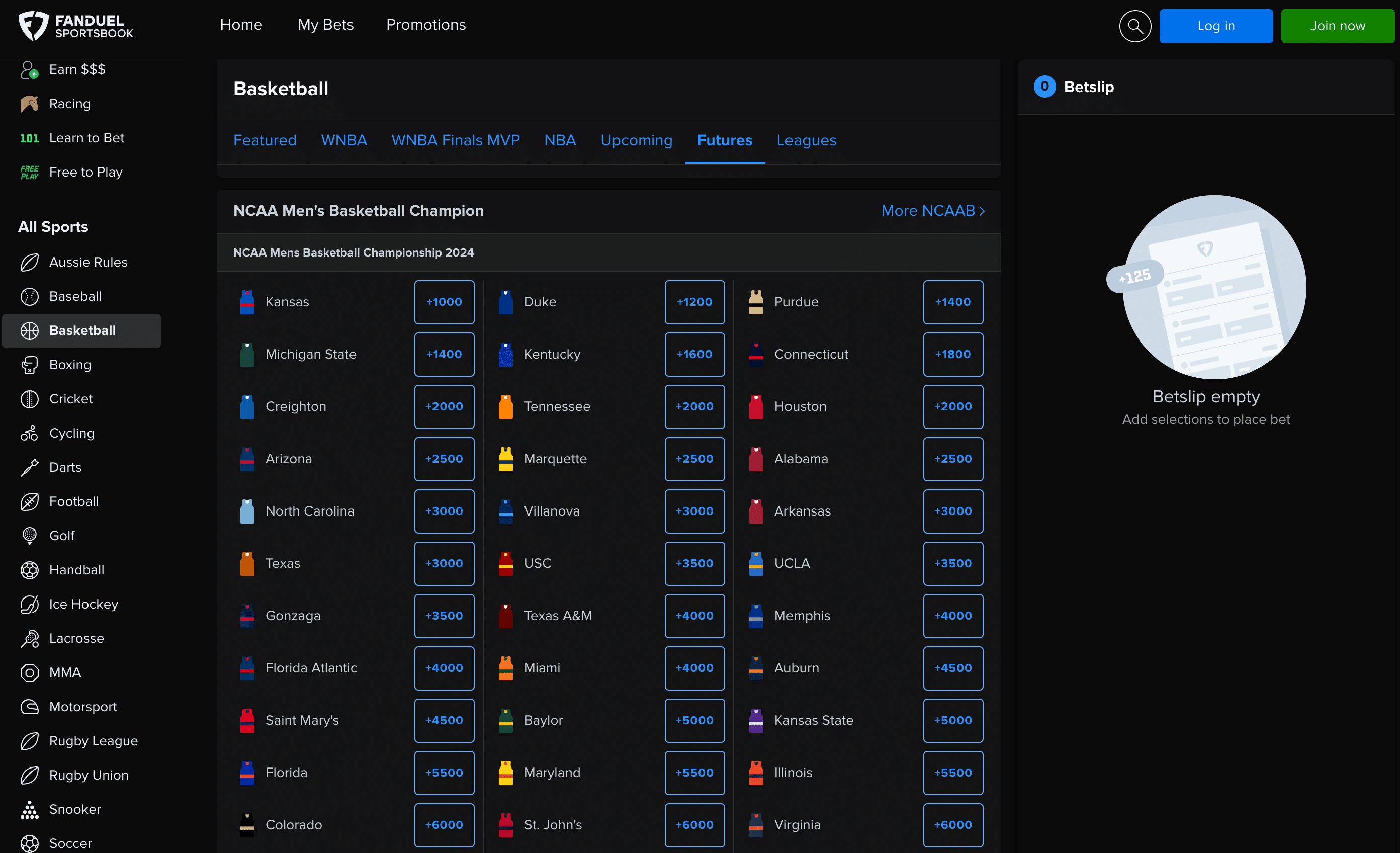 FanDuel in South Carolina: Legal Status and Alternatives