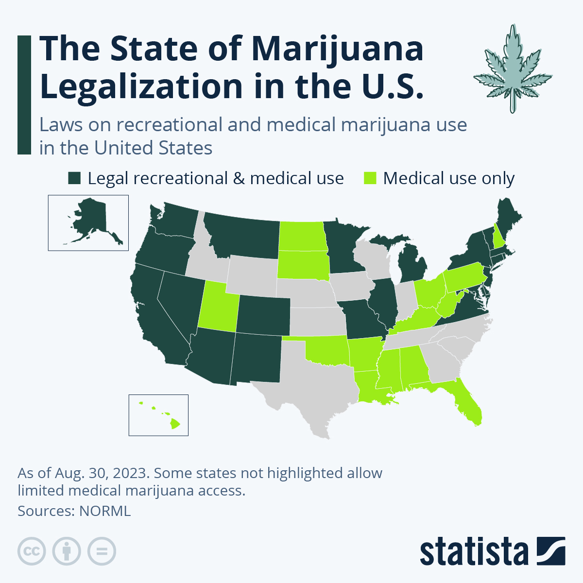 Cannabis Legalization Map: Complete Guide to State-by-State Marijuana Laws